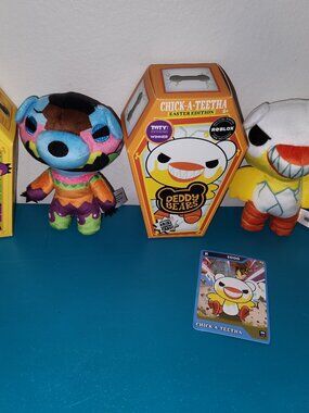 Deddy Bears Easter Edition Plush Bundle Humpti Chick-A-Teetha Boxes Card Plush